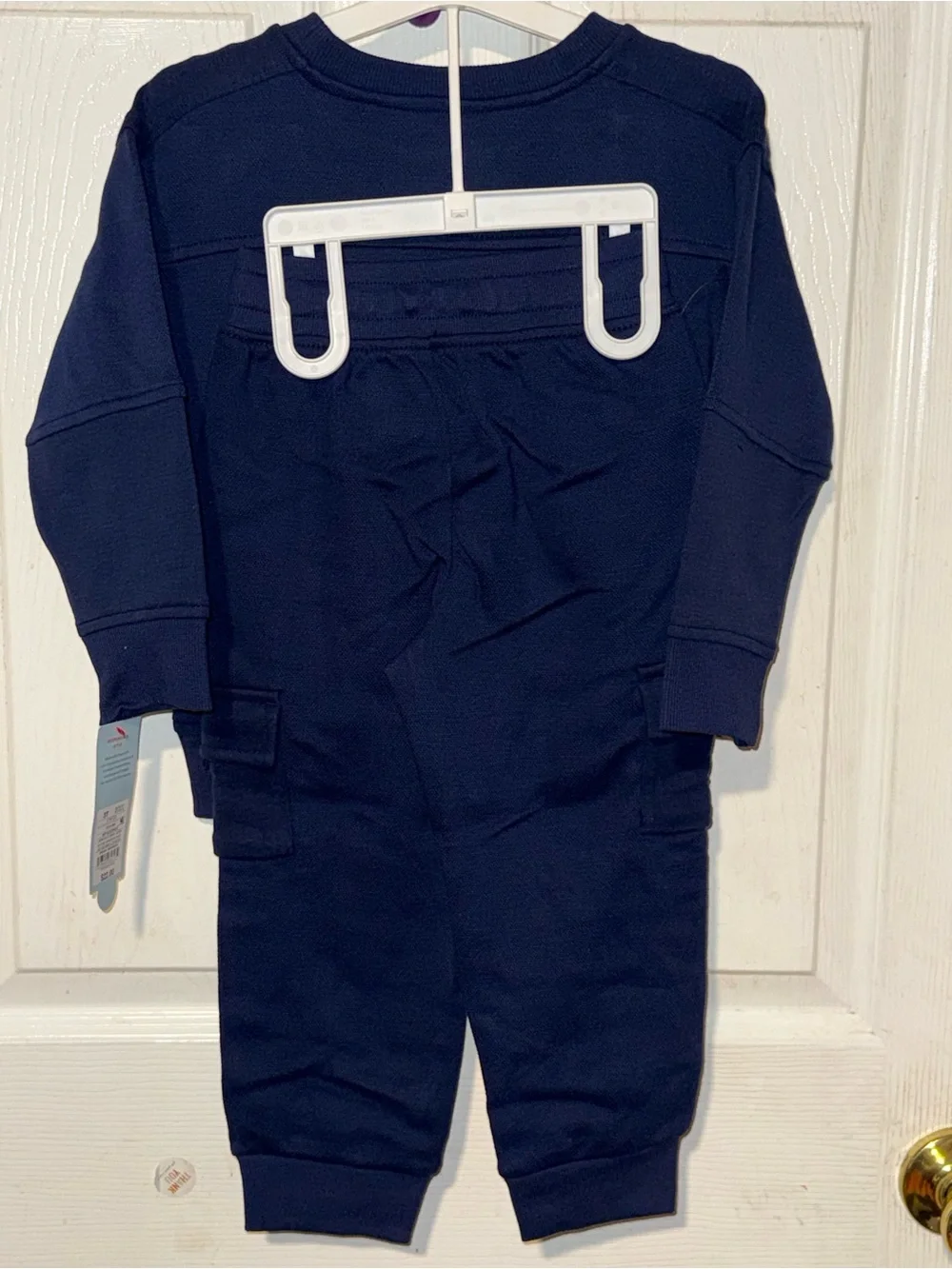Cat & Jack Navy Blue Kids Matching Sweatshirt and Joggers Set